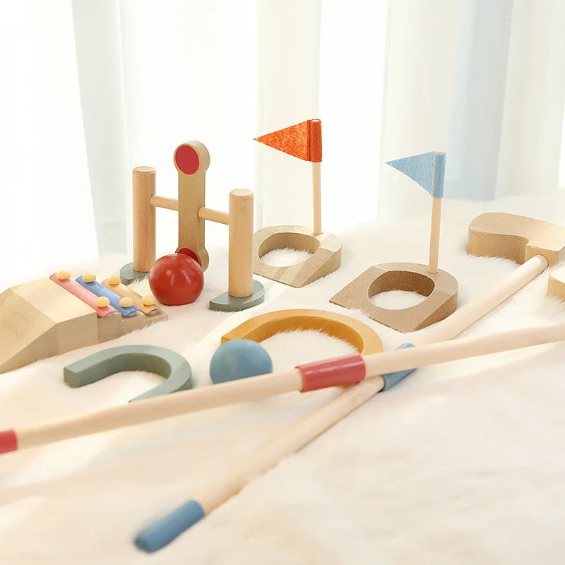 ! Mini Golfers – Houten Golf Speelgoedset voor Peuters